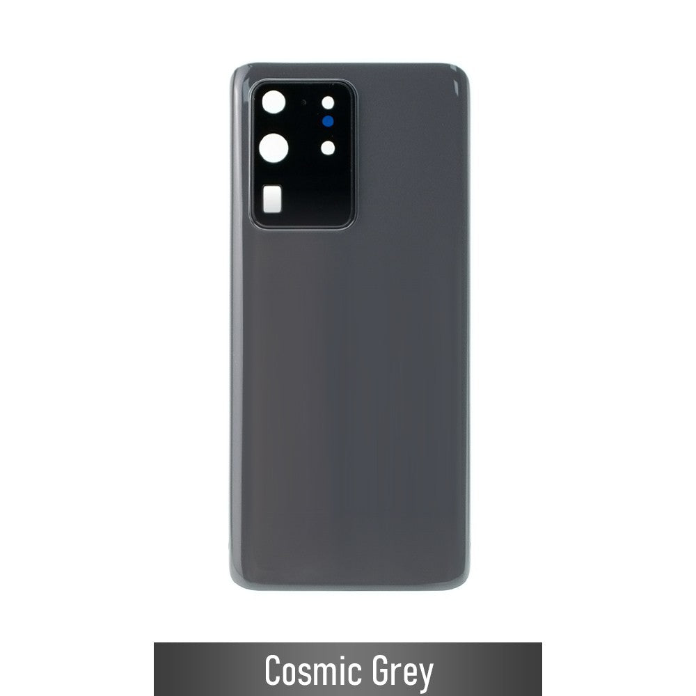 Red Rear Cover Glass For Samsung Galaxy S20 Ultra G988-Cosmic Grey Red Rear Cover Glass For Samsung Galaxy S20 Ultra G988-Cosmic Grey